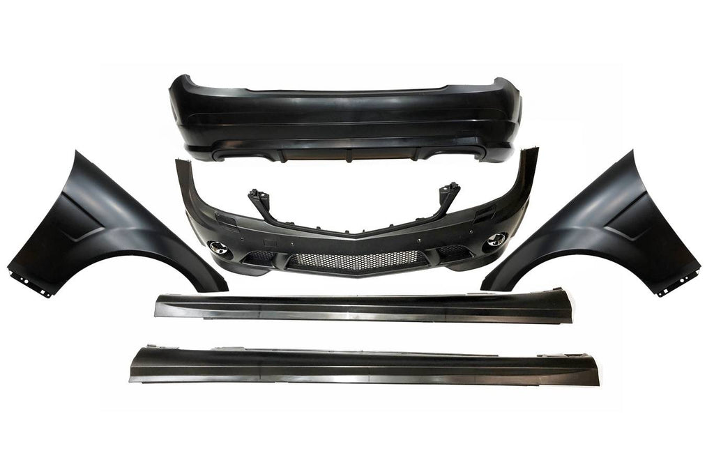 Body Kit Mercedes W204 Look C63 2007-2010 ABS Mercedes W204