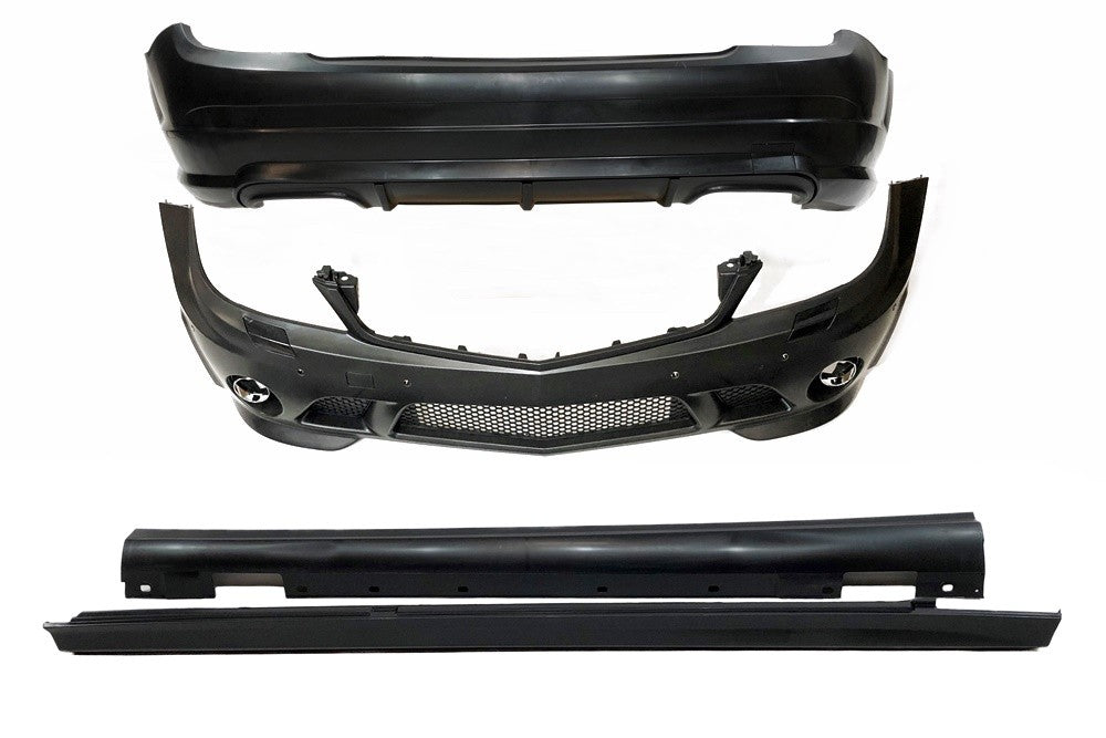 Body Kit Mercedes W204 Look C63 2007-2010 ABS Mercedes W204