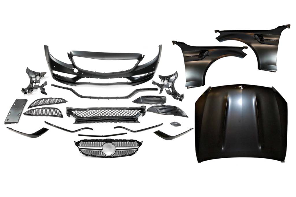 Body Kit Mercedes W205 2014-2018 4P/2P/SW Look AMG C63 Mercedes W205