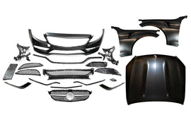 Body Kit Mercedes W205 2014-2018 4P/2P/SW Look AMG C63 Mercedes W205