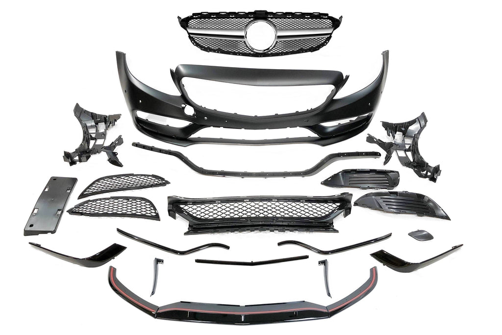 Body Kit Mercedes W205 2014-2018 Coupe Look AMG C63 Mercedes W205