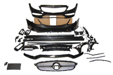 Carica l'immagine nel visualizzatore di Gallery, Body Kit Mercedes W205 4P 2014-2021 Look C63 2019 Diamond Mercedes W205