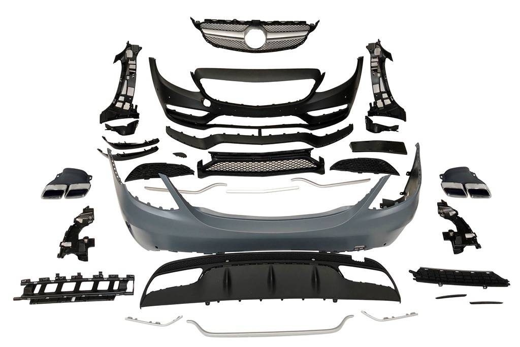 Body Kit Mercedes W205 2014-2018 4P Look C63 Mercedes W205