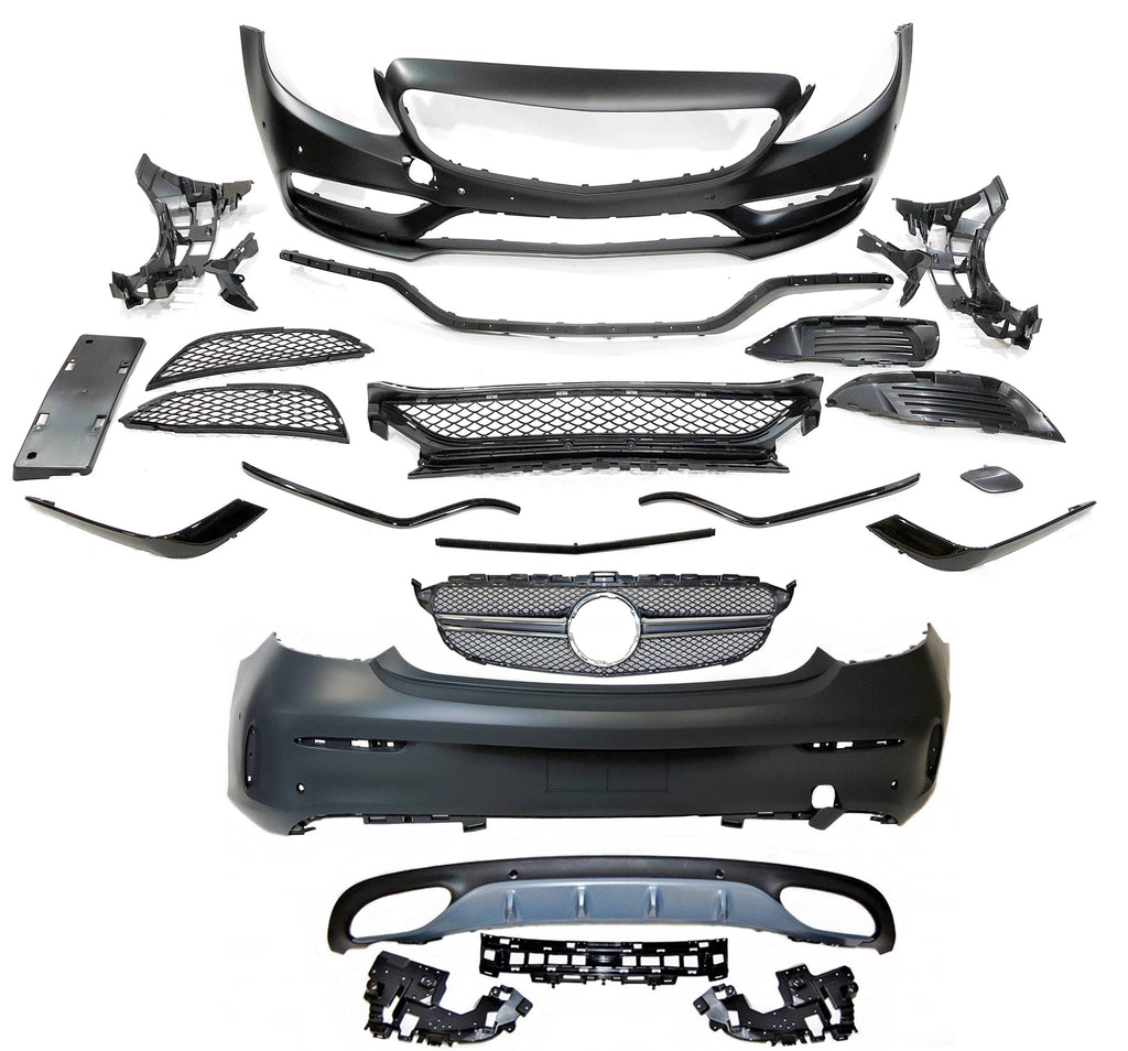 Body Kit Mercedes W205 2014-2018 Coupe Look AMG Mercedes W205