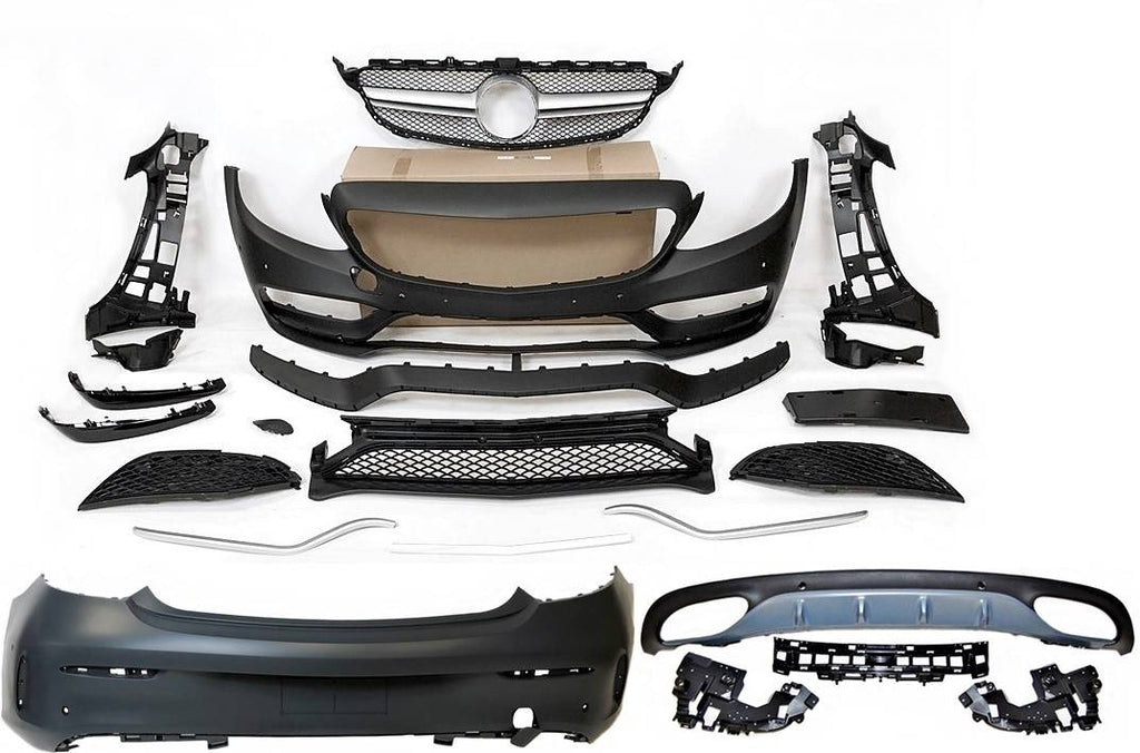 Body Kit Mercedes W205 2014-2018 Coupe Look C63 Mercedes W205