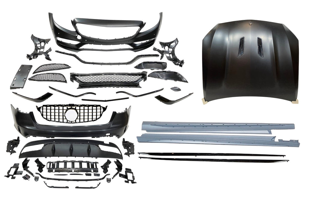 Body Kit Mercedes W205 SW 2014-2018 Look C63 Mercedes W205