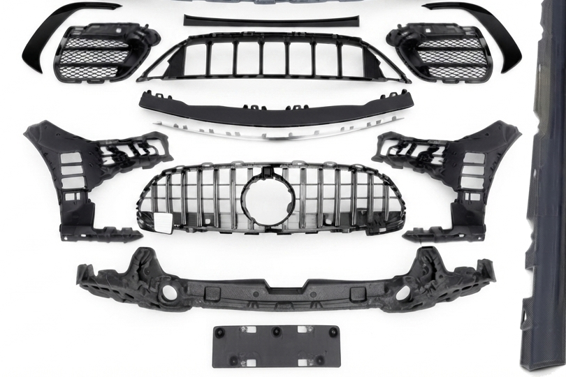 Body Kit Mercedes W206 4 Porte Look AMG C63 Mercedes W206