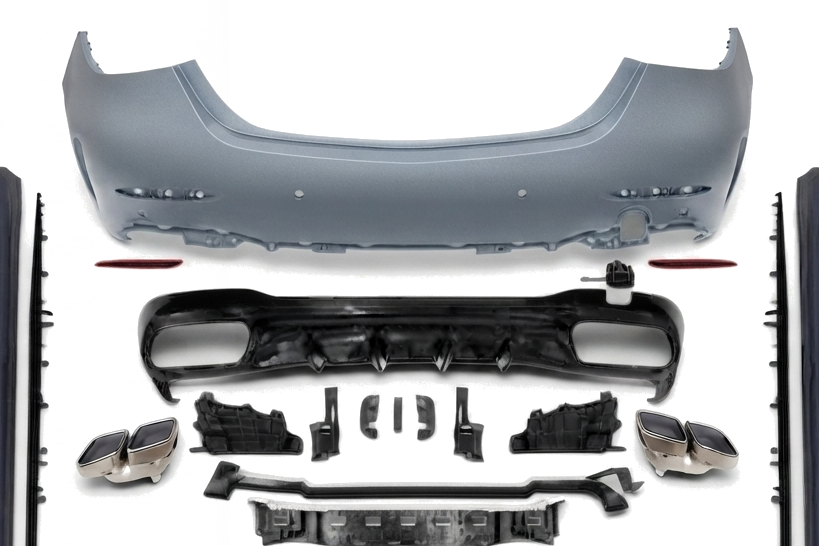 Body Kit Mercedes W206 4 Porte Look AMG C63 Mercedes W206