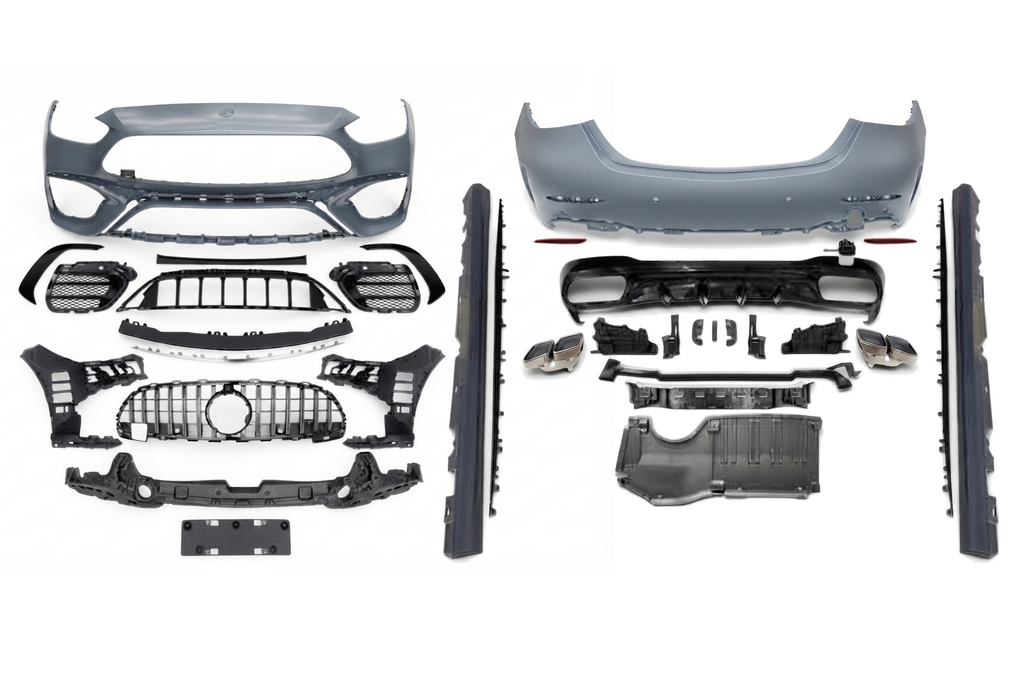 Body Kit Mercedes W206 4 Porte Look AMG C63 Mercedes W206