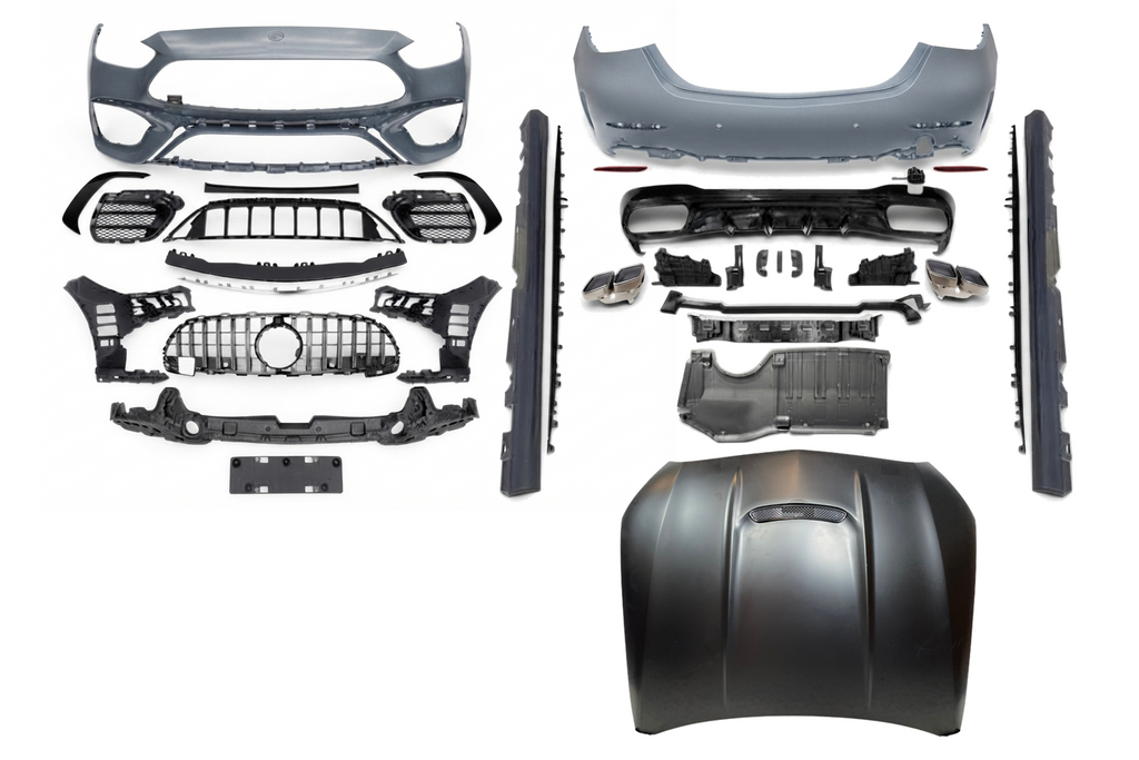Body Kit Mercedes W206 4 Porte Look AMG C63 Mercedes W206