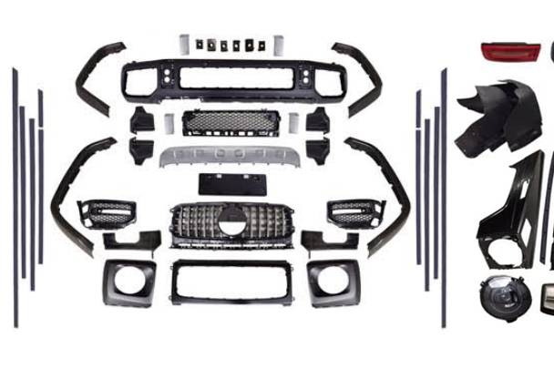 Body Kit Mercedes W463 1989-2017 Look G63 2020 Mercedes W463