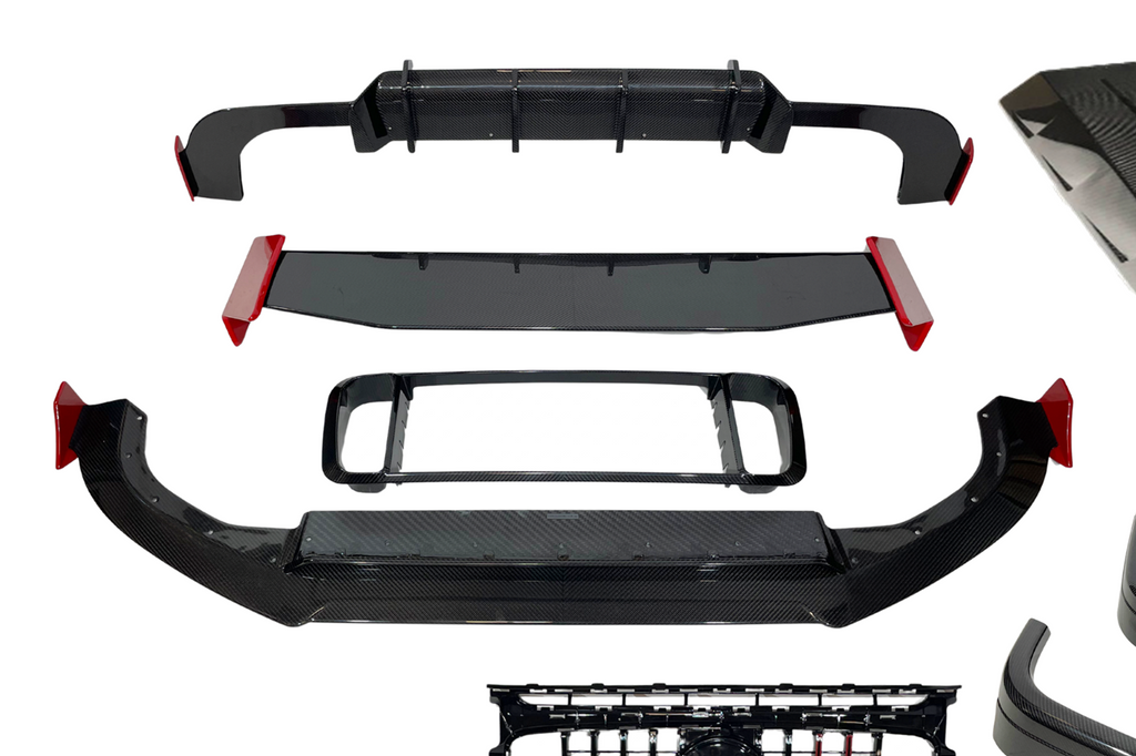 Body Kit Mercedes W464 Look Rocket 900 Carbonio Mercedes W464