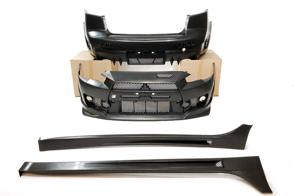 Body Kit Mitsubishi Lancer Evo X 2009-2015 Look Evo 10 Mitsubishi Evo X