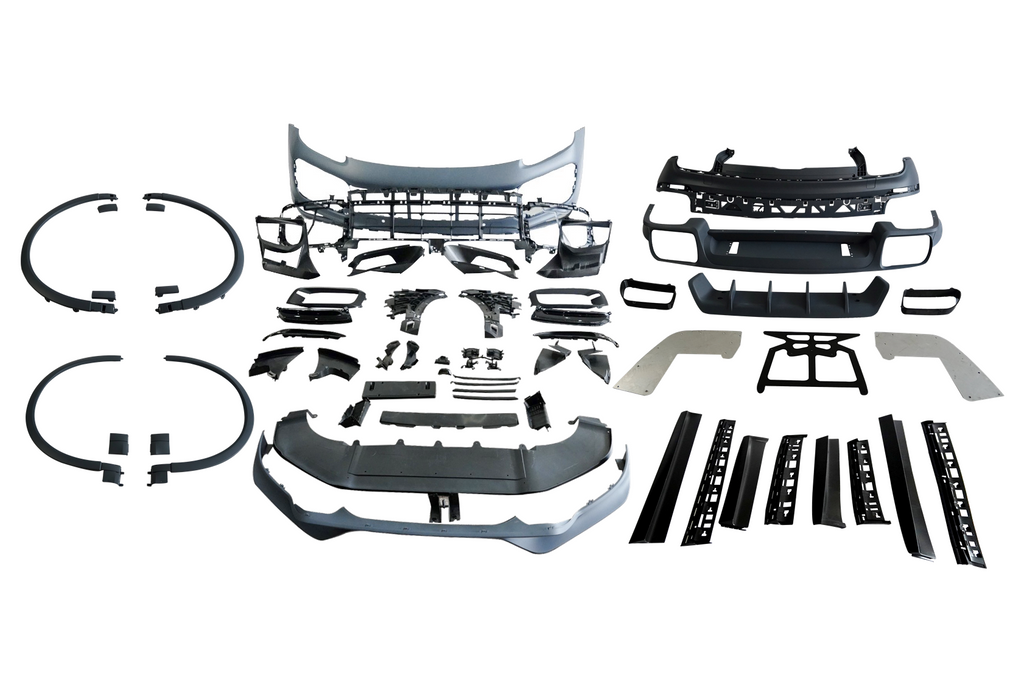 Body Kit Porsche Cayenne 9Y0.1 2018-2023 Look Turbo Porsche Cayenne