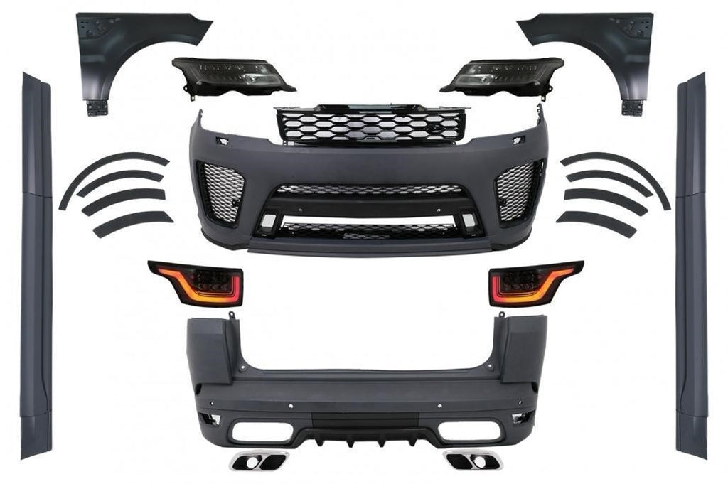 Body Kit Range Rover Sport 2013-2017 Look 2018 SVR Land Rover Range