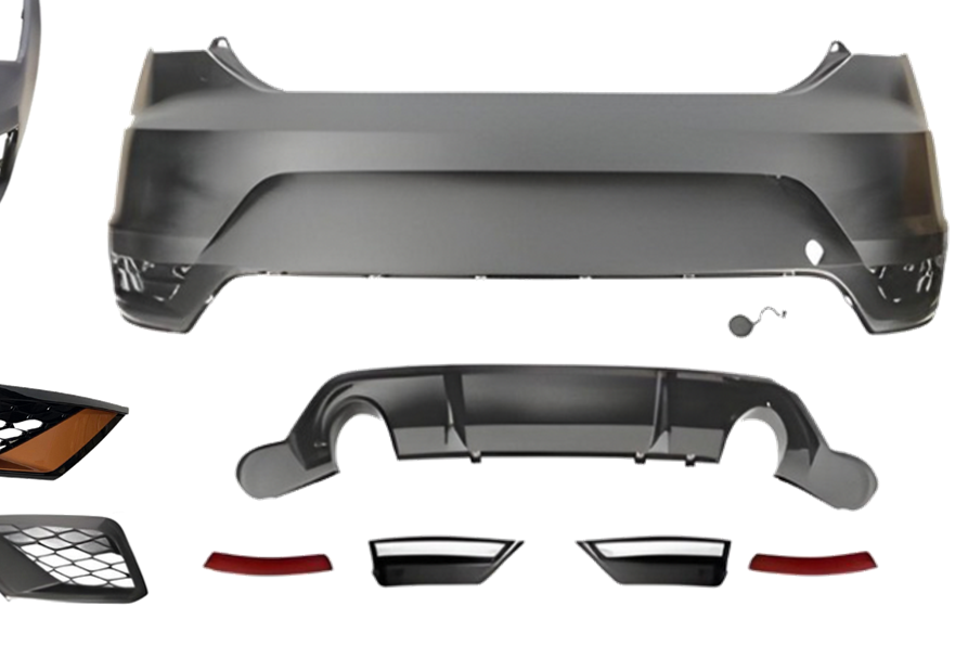 Body Kit Seat Leon MK4 2018+ 5 porte Look Cupra Seat Leon