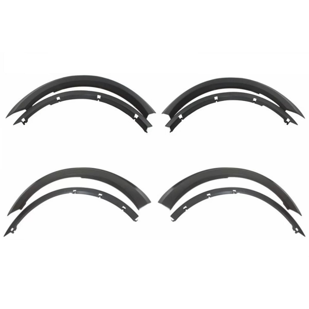 Kit Pedane laterali con allargamenti parafanghi passaruota per Mercedes Classe M ML W164 (2005-2011)