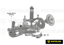 Kit supporti barra antirollio posteriore Whiteline 24 mm per Lancer EVO 4–9 — dettaglio 1