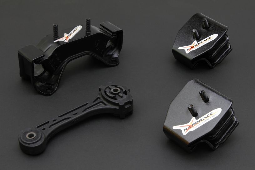 Kit supporti motore e cambio rinforzati Hardrace Subaru Impreza, Forester, Legacy e Outback con cambio manuale a 5 marce – 4 pezzi – foto 1