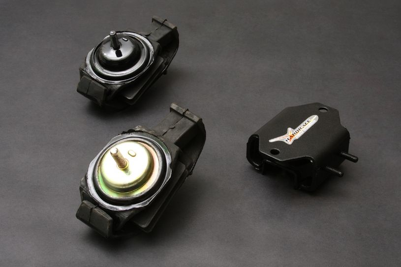 Kit supporti motore e cambio stradali Hardrace Nissan S13 S14 S15 – 3 pezzi – foto 1