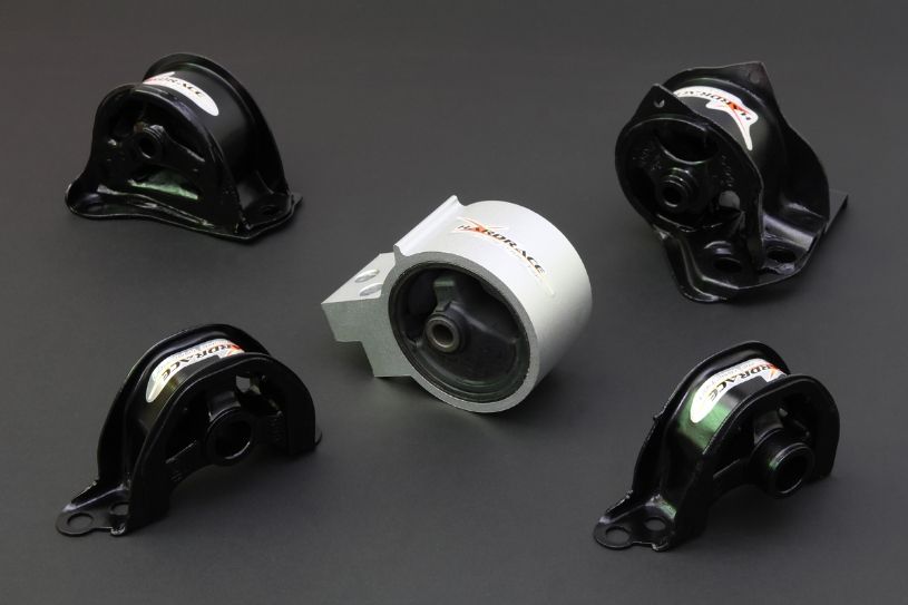 Kit supporti motore per competizione Hardrace Honda Civic MK5, Del Sol e Integra DC2 B16/B18 con cambio manuale – 5 pezzi – foto 1