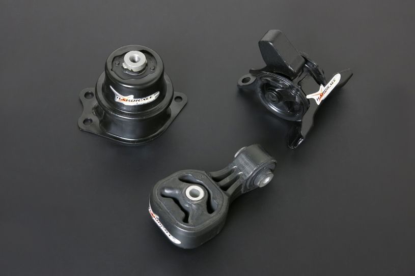 Kit supporti motore stradali Hardrace Honda Jazz e Fit MK2 GE con cambio automatico – 3 pezzi – foto 1