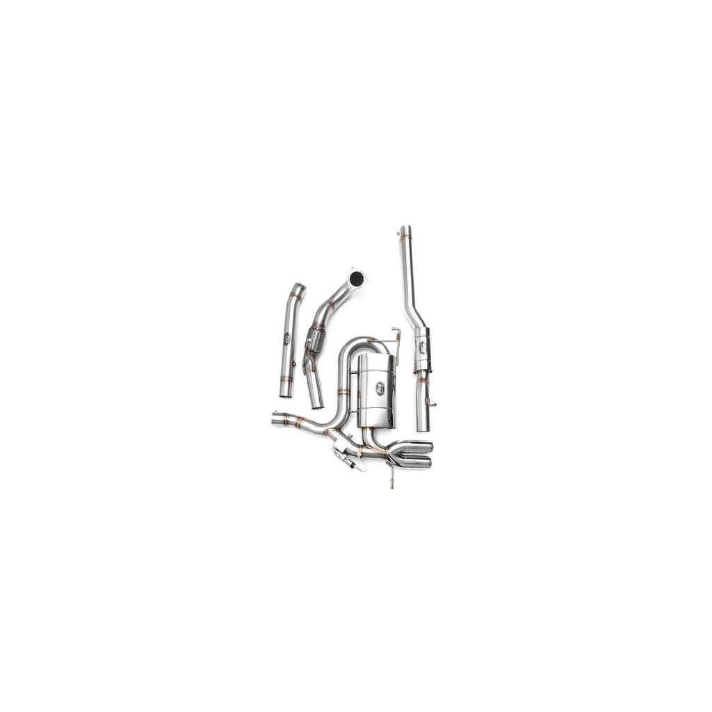 Impianto di scarico completo Audi TT 8N 1.8T in acciaio inox