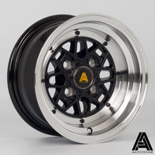 Cerchio in lega Autostar Korin 12x6 4x101.6 ET-9 Gloss Black Polished Lip