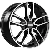 Cerchio in Lega Fondmetal INSPIRED KOROS (FMI06) 16x6.5 ET43 5x112 GLOSSY BLACK MACHINED