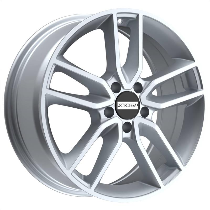 Cerchio in Lega Fondmetal -until stocks last- INSPIRED KOROS (FMI06) 16x6.5 ET43 5x112 GLOSSY SILVER