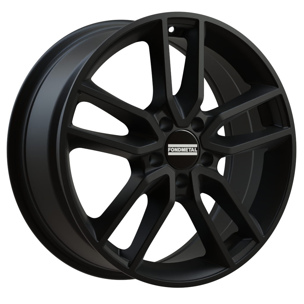 Cerchio in Lega Fondmetal -LIMITED- INSPIRED KOROS (FMI06) 16x6.5 ET35 5x114.3 MATT BLACK