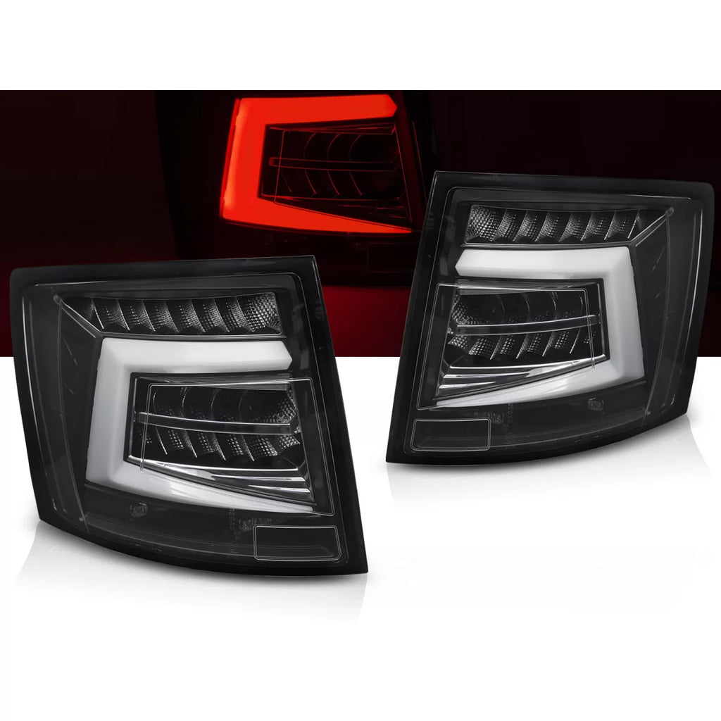 Barra LED Fanali posteriori neri compatibile SKODA Octavia III 12-20 SW OEM lampadina