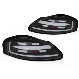 Barra LED Fanali posteriori neri SEQ compatibile PORSCHE BOXSTER 986 96-04