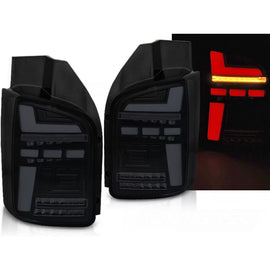 Barra LED Fanali posteriori neri fumé SEQ compatibile VW T5 10-15