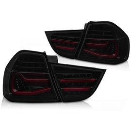 Barra LED Fanali posteriori neri fumé SEQ compatibile BMW E90 09-11