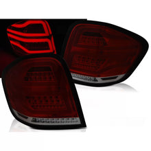Carica l'immagine nel visualizzatore di Gallery, Barra LED Fanali posteriori rossi fumé compatibile MERCEDES M-Classe W164 09-11
