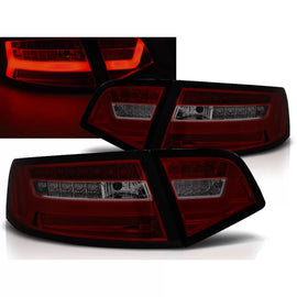 Barra LED Fanali posteriori rossi fumé SEQ compatibile AUDI A6 08-11 berlina
