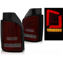 Barra LED Fanali posteriori rossi fumé SEQ compatibile VW T5 04.03-09