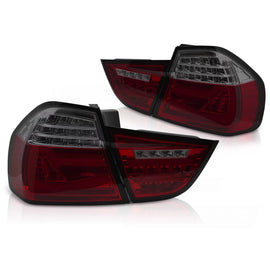 Barra LED Fanali posteriori rossi fumé SEQ compatibile BMW E90 09-11