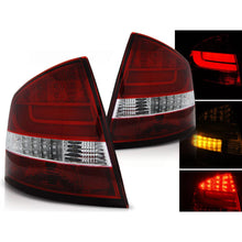Barra LED Fanali posteriori rossi bianco compatibile SKODA Octavia II berlina 04-12
