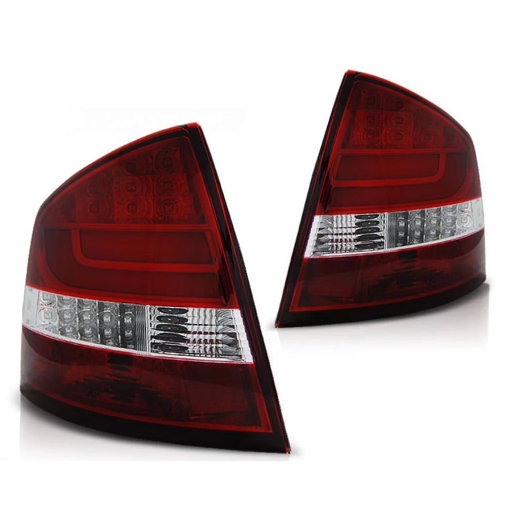 Barra LED Fanali posteriori rossi bianco compatibile SKODA Octavia II berlina 04-12