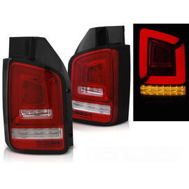 Barra LED Fanali posteriori rossi bianco SEQ compatibile VW T5 10-15