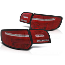 Carica l'immagine nel visualizzatore di Gallery, Barra LED Fanali posteriori rossi bianco SEQ compatibile AUDI A3 8P 5D 03-08