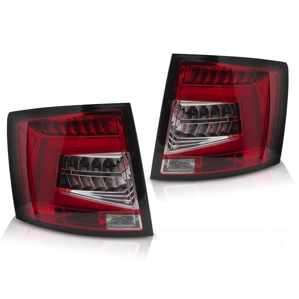 Barra LED Fanali posteriori rossi bianco compatibile SKODA Octavia III 12-16 SW OEM LED