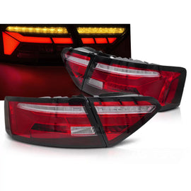 Barra LED Fanali posteriori rossi bianco SEQ compatibile AUDI A5 11-16