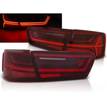 Carica l'immagine nel visualizzatore di Gallery, Barra LED Fanali posteriori rossi bianco SEQ compatibile AUDI A6 C7 11-14 berlina