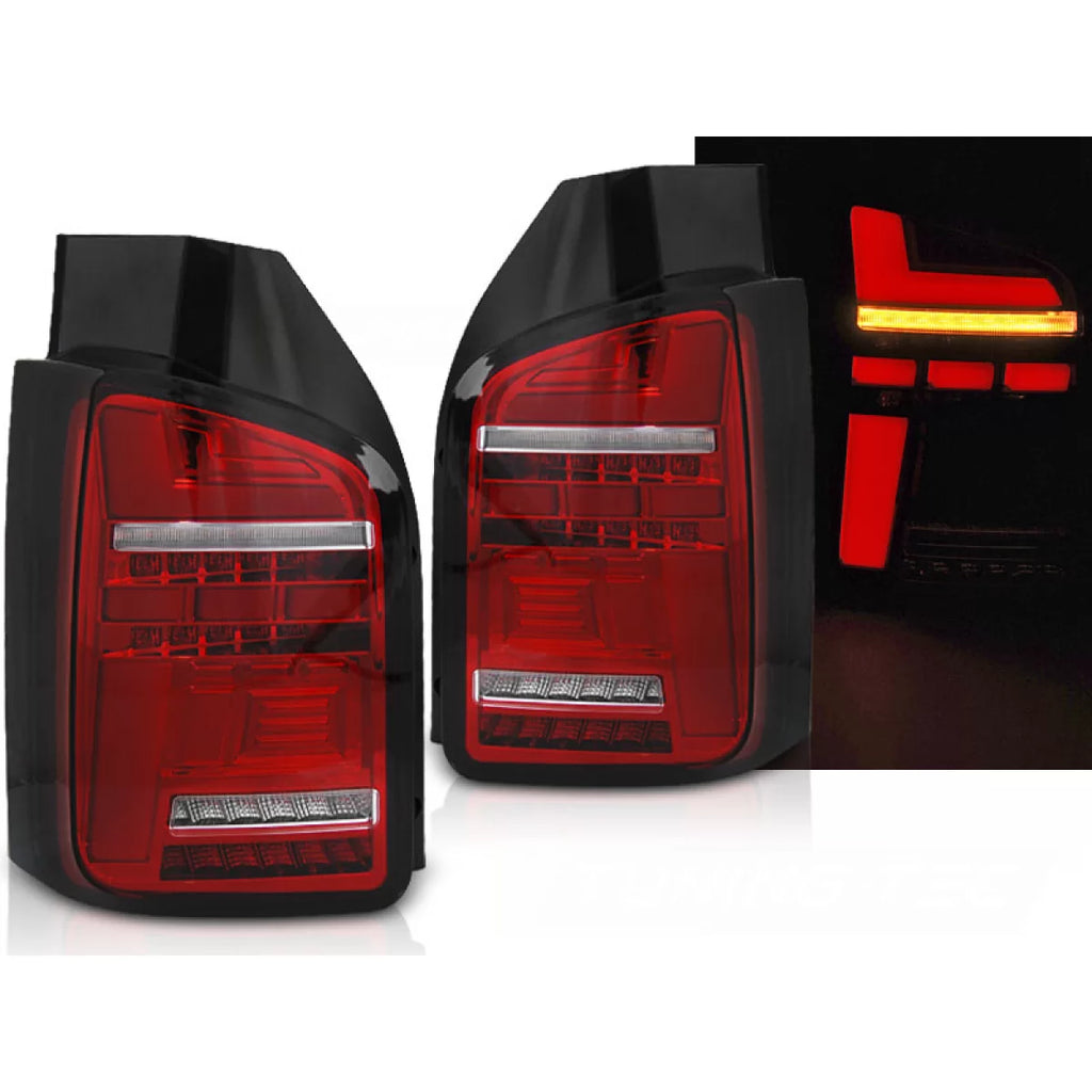 Barra LED Fanali posteriori rossi bianco SEQ compatibile VW T6.1 20- OEM lampadina