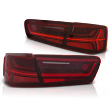 Carica l'immagine nel visualizzatore di Gallery, Barra LED Fanali posteriori rossi bianco SEQ compatibile AUDI A6 C7 11-14 berlina