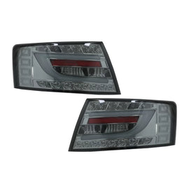 Barra LED fanali posteriori per Audi A6 C6 4F berlina (04.2004-2008) 6-perno fumé