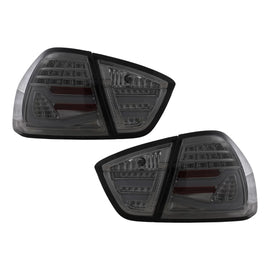 Barra LED fanali posteriori per BMW Serie 3 E90 berlina (03.2005-08.2008) fumé
